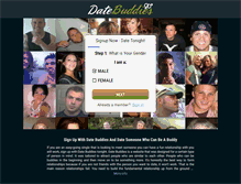 Tablet Screenshot of datebuddies.com